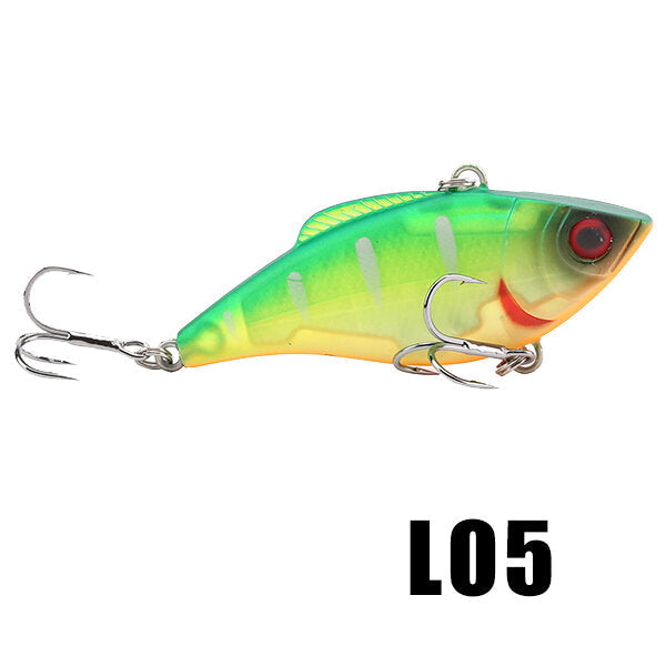 1PCS VIB Fishing Lure 6cm 9.5g Sinking Lure Full Layer Hard Bait Vibration Lure