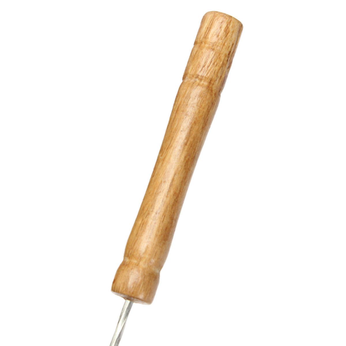 12X Stainless Steel Metal Barbeque Skewer Needle BBQ Kebab Stick Utensil 30cm BBQ Stick Fork