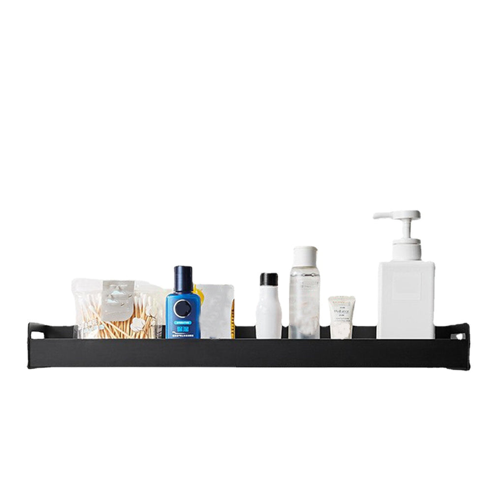 Punch-free Kitchen Seasoning Rack Space Aluminum Bathroom Racks Hand-washing Toilet Storage Table Kitchen Pendant