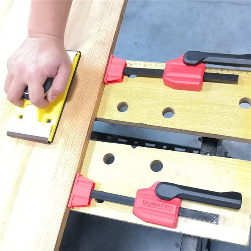 20mm Woodworking Clamp with 70KG Force, Quick-Clamping Mechanism for Standard Workbenches, Enhanced Stability