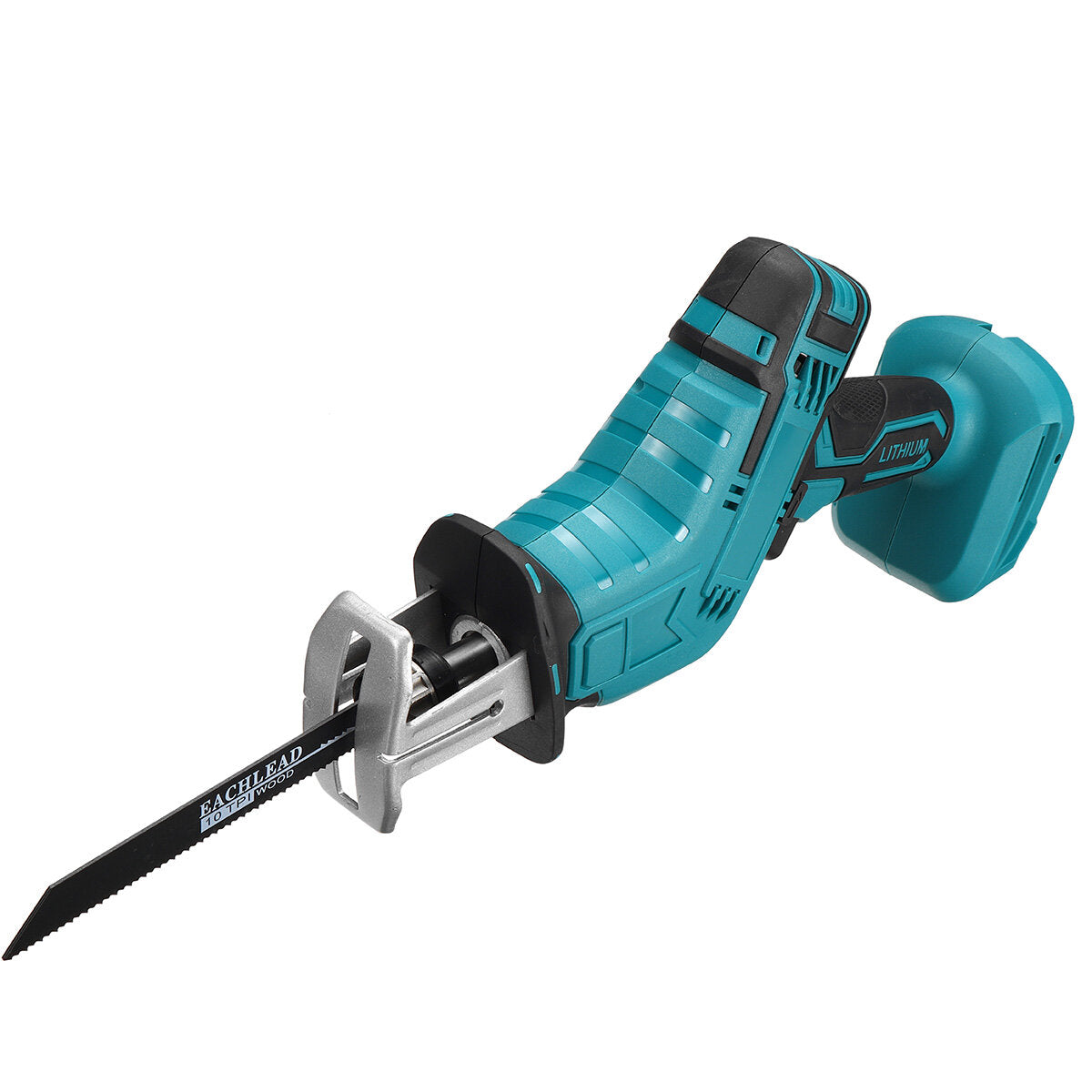 88VF Cordless Reciprocating Saw Electric Saw Metal Wood Cutting Tool Adjustable Speed Saber Saw W/ 8 Blades
