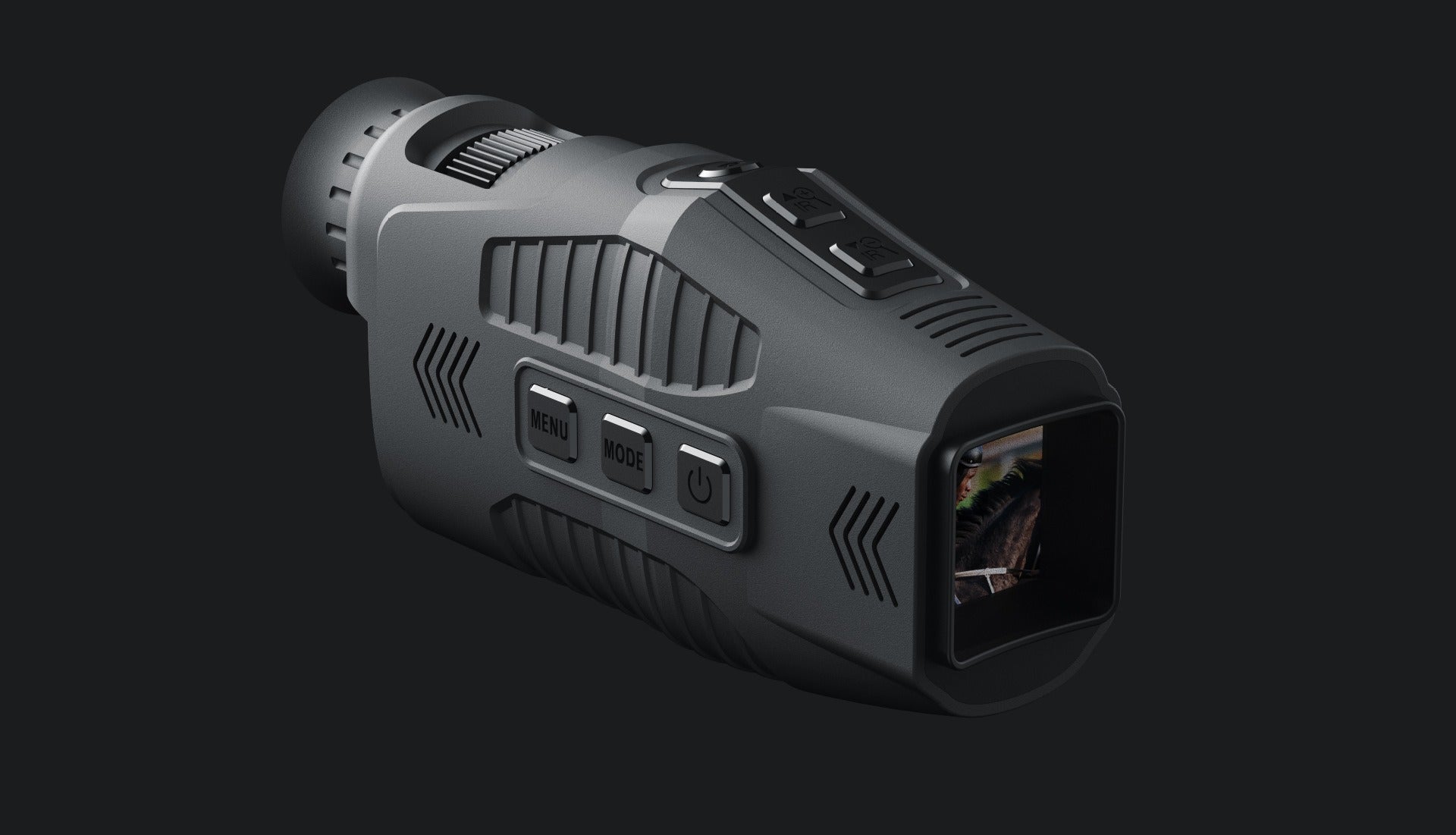 5x Digital Zoom Monocular Night Vision Device, Infrared Telescope for Day & Night Use, 300m Range, Compact & Lightweight