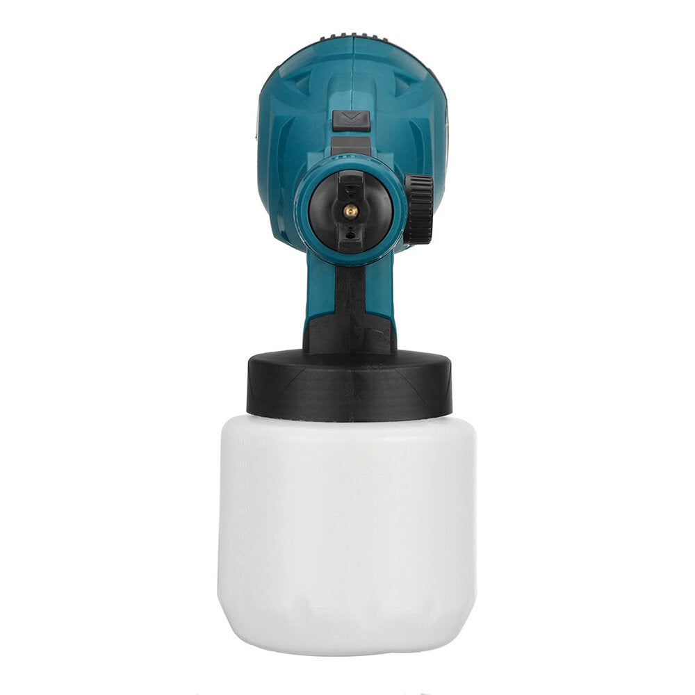 1300W 25000RPM Cordless Paint Sprayer Spray Guns with Nozzles 800ML Pot