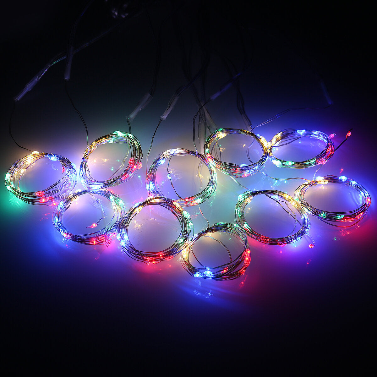 LED Window Curtain Lights for Bedroom Parties Wedding Backdrop Patio and Wall Decorations