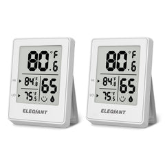 Digital Thermometer Hygrometer Home Electronic Indoor Outdoor Hygrometer Temperature Sensor Monitor Stand