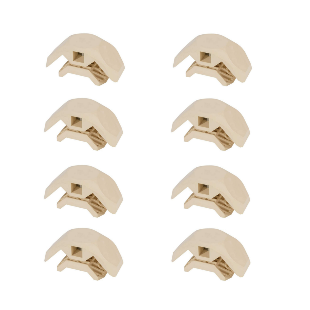 8PCS Wood Clamp Panel Connectors Right Angle Clip Set for Creative DIY Furniture