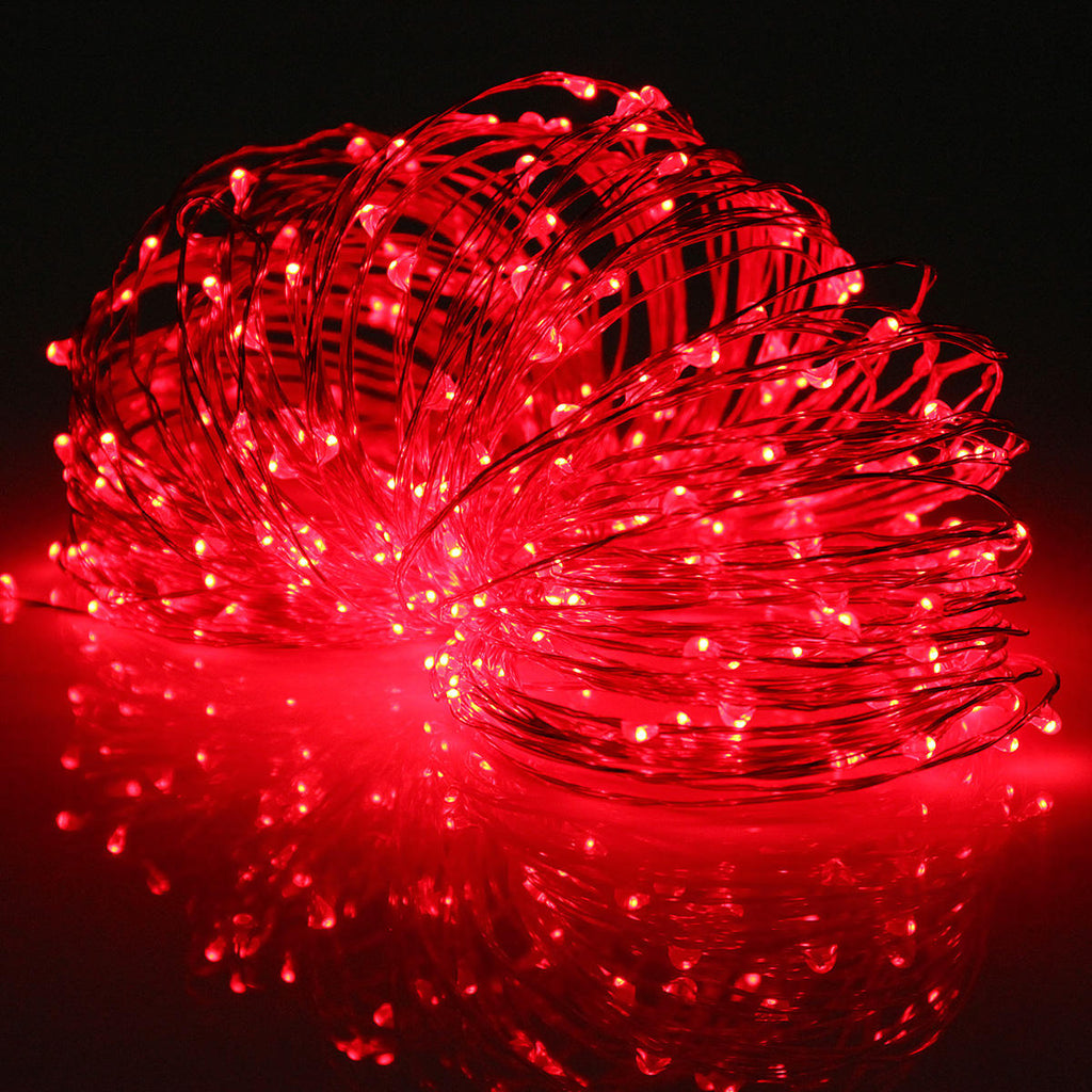 32M Solar Powered LED String Copper Wire Fairy Light Christmas Lamp Waterproof