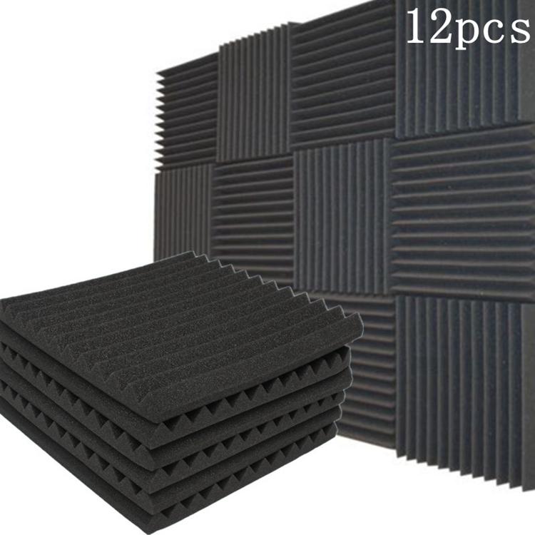 Acoustic Soundproof Foam Sound Stop Absorption for KTV Audio Room Pack12