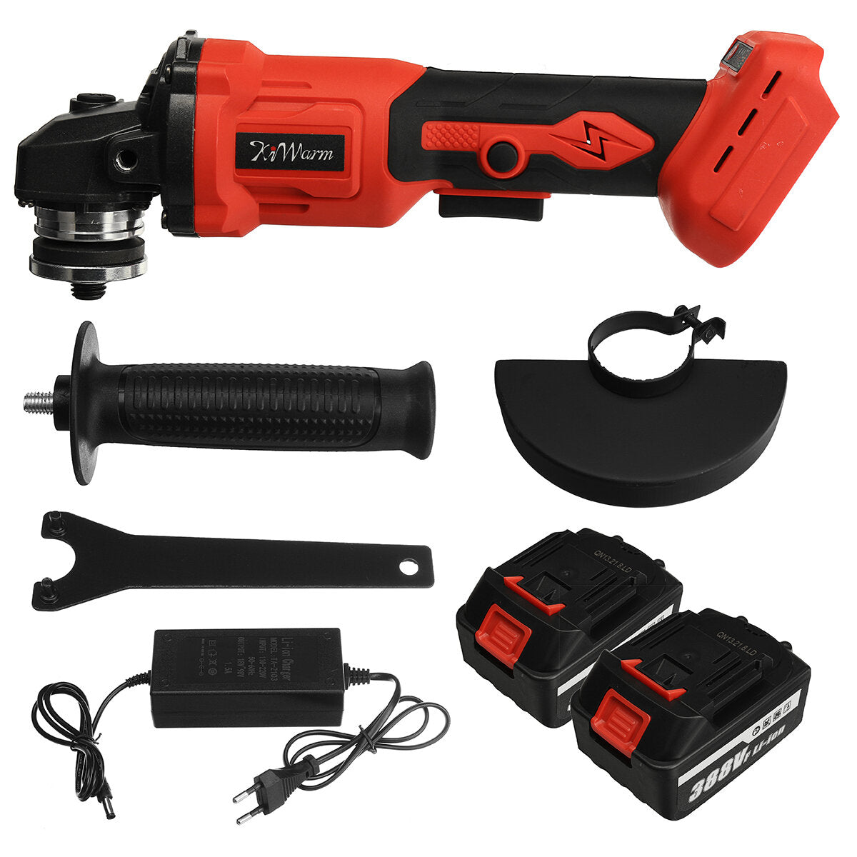 388VF 125mm Brushless Angle Grinder Cordless Electric Grinder Polishing Machine Fit Makita