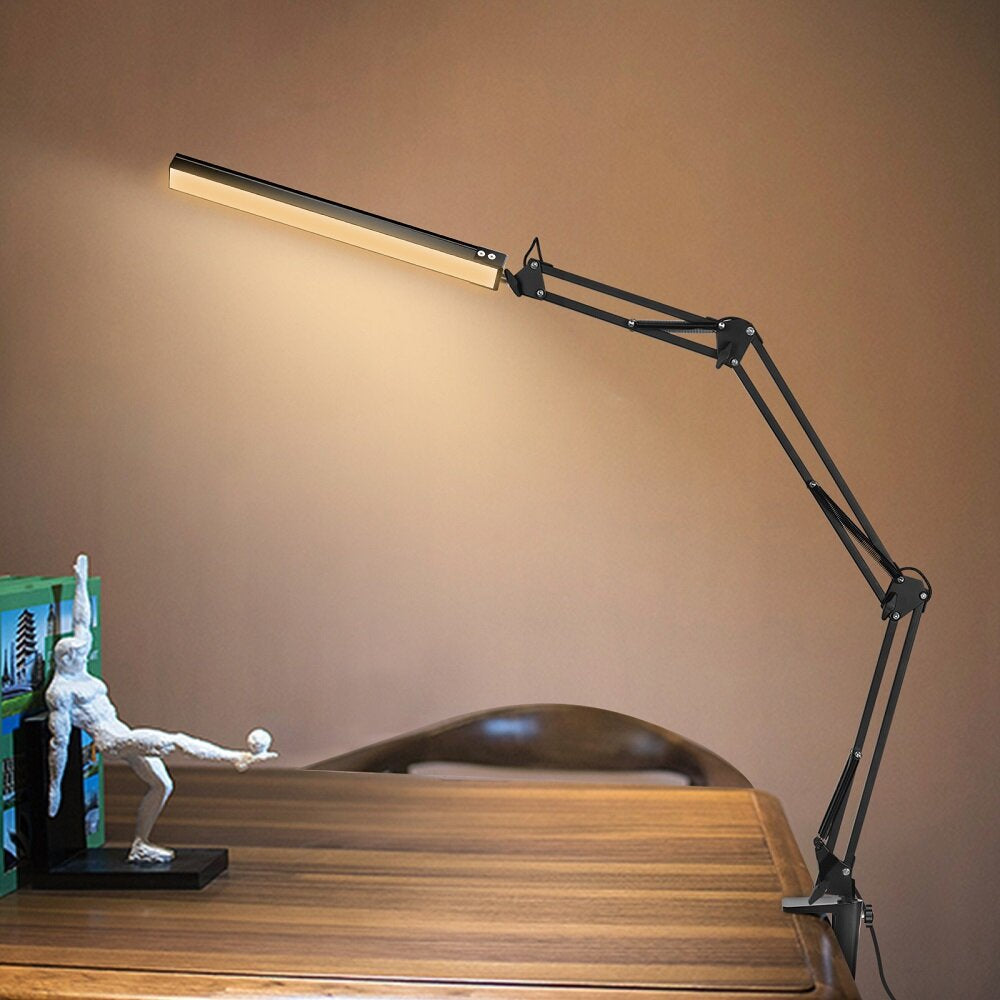 5X Folding Magnifier Table Clamp Soldering Third Hand Tool 3 Colors LED Illuminated Lamp Magnifying Glass