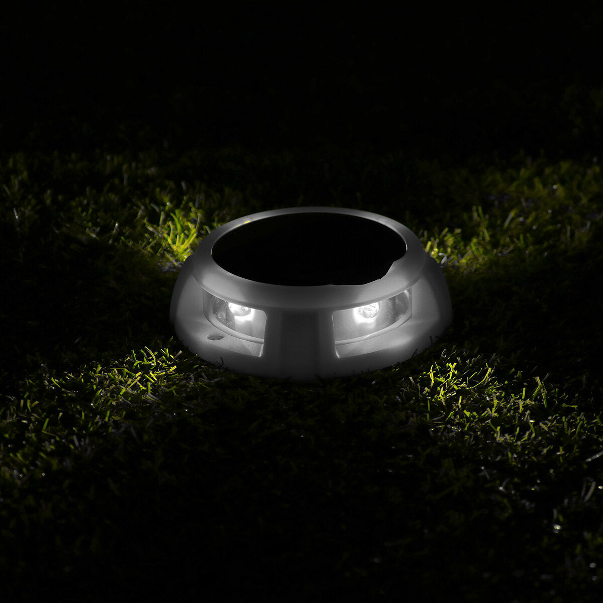 Waterproof Foot Sensor LED Solar Lights Underground Buried Garden Lawn Deck Path Outdoor Wall Lamp