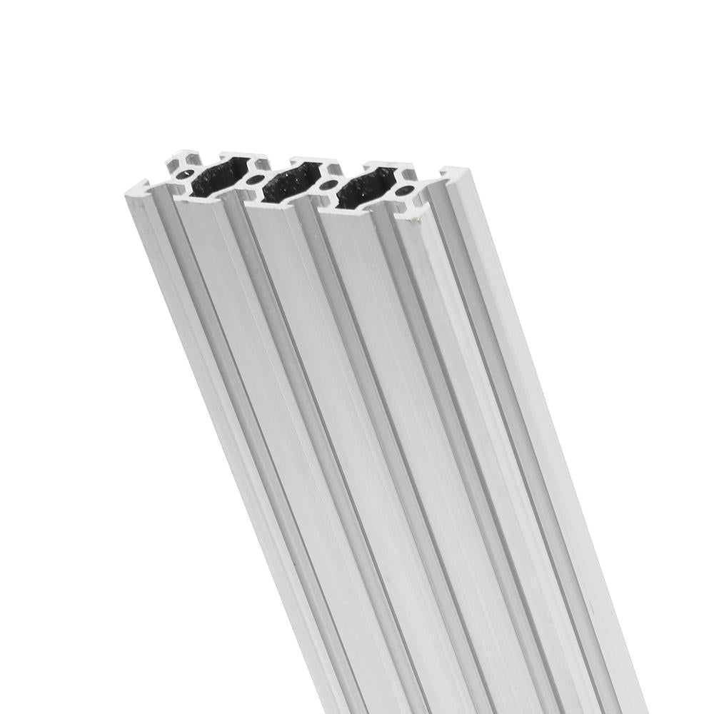 Silver 2080 V Type Aluminum Extrusions 20x80mm Aluminum Profile Extrusion Frame For CNC Laser Engraving Machine