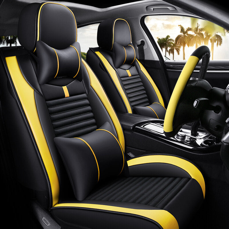 5-Seat Car Seat Cover Universal Full Set Seat Cover Whole Surrounding Seat Cushion Auto Seat Protector