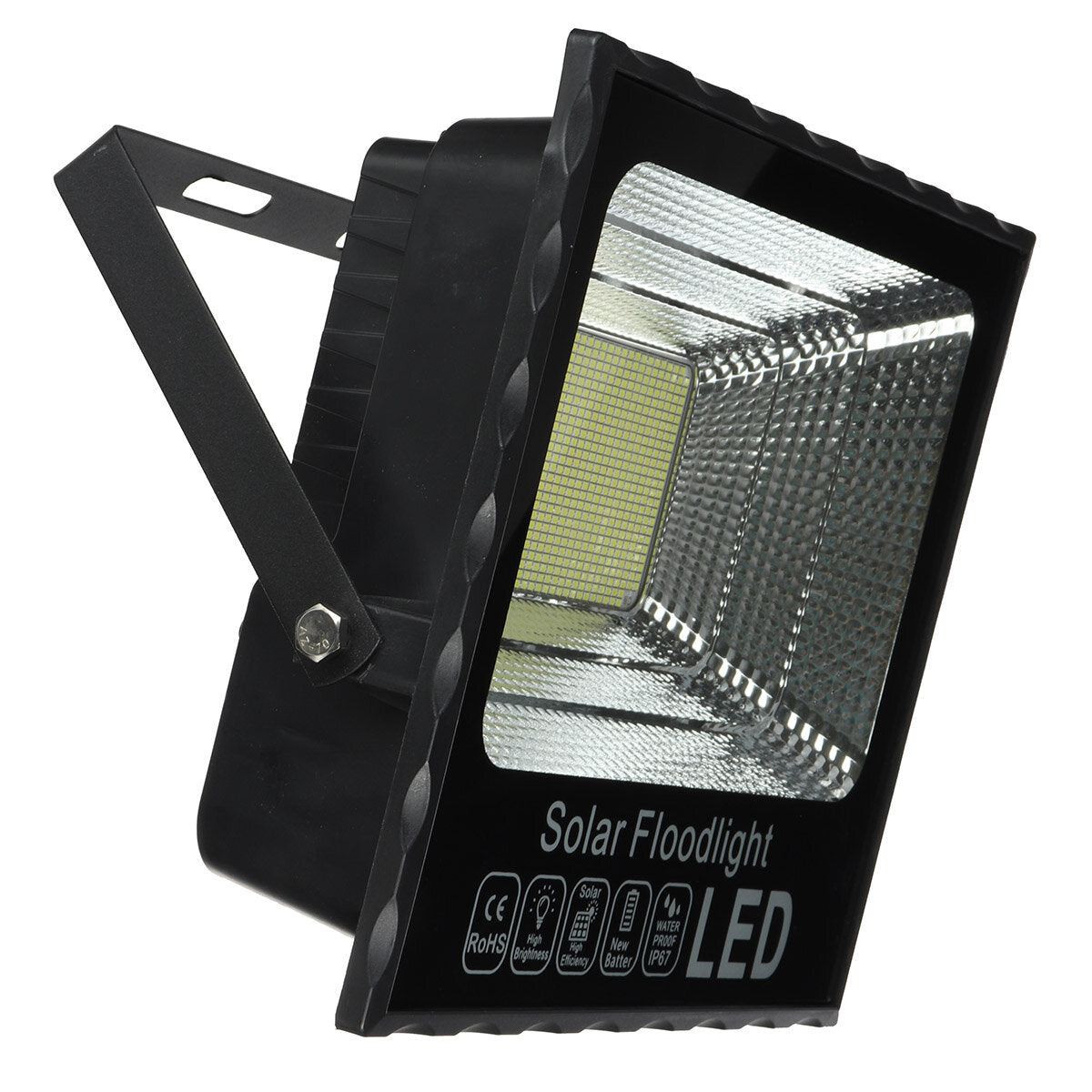 LED Solar Panel Street Light Security Wall Lamp Waterproof Outdoor Garden Path Yard Remote Control
