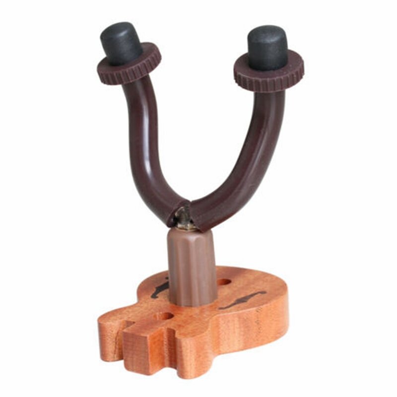 Flange FH-06S/06W Sapele Wood Wall Mount Acoustic Guitar Bass Violin Hanger Hook Guitar Stand