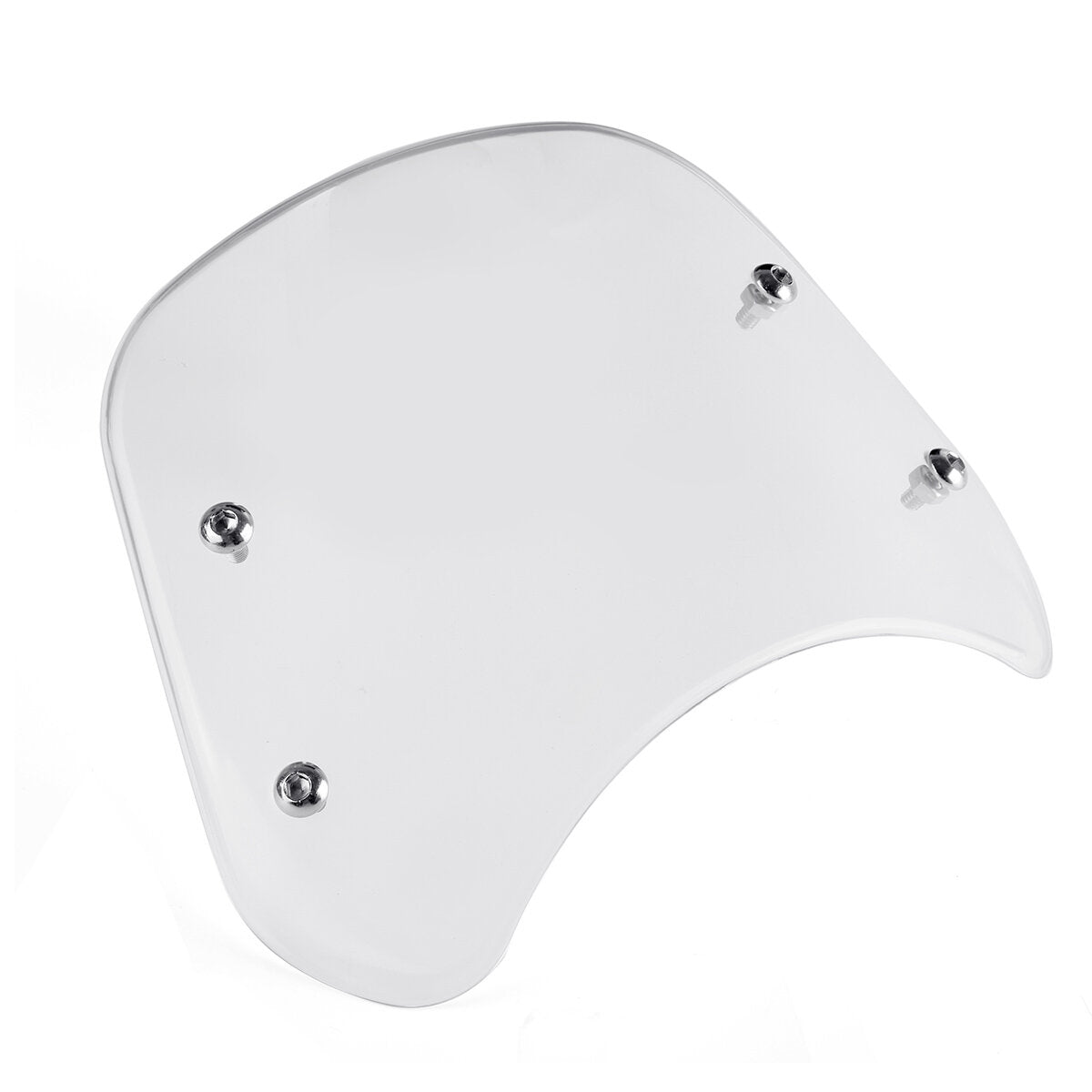 Motorcycle Windshield Wind Deflector 5~7" Headlight Windscreen