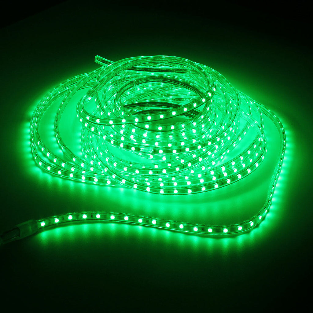 220V 12M 5050 LED SMD Outdoor Waterproof Flexible Tape Rope Strip Light Xmas