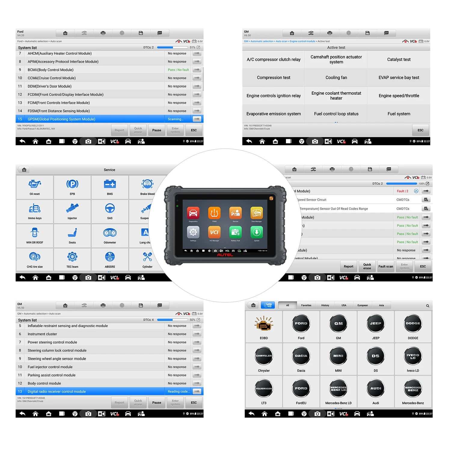 Car Diagnostic Tools OBD2 Automotive Scanner Advanced ECU Coding Tool