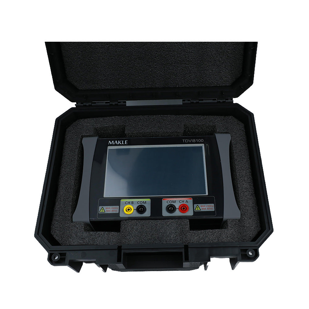 Intelligent Dual-Channel VI Curve Tester LCR Meter Quick Fault Diagnosis 5-21000Hz with Power Adapter