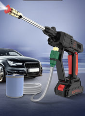 20V Cordless Li-ion Battery Car Washer High Pressure Portable Eletric Sprayer Handheld Watering Washing Cleaning Tool