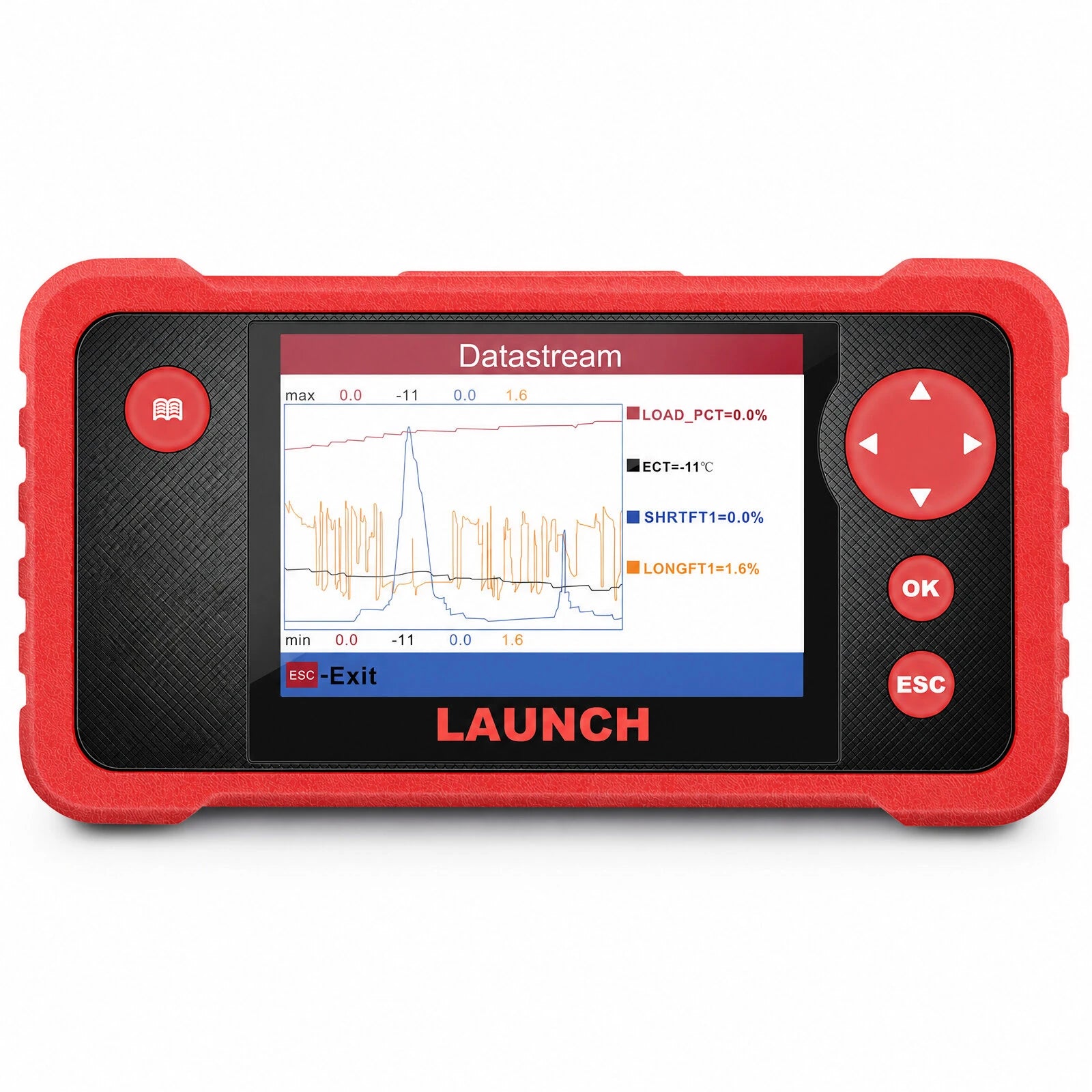 Launch CRP123 V2.0 Plus OBD2 Car Diagnostic Tool All Systems Scan Full 10 OBD2 Modes Auto VIN Lifetime Free Update Multi-Language