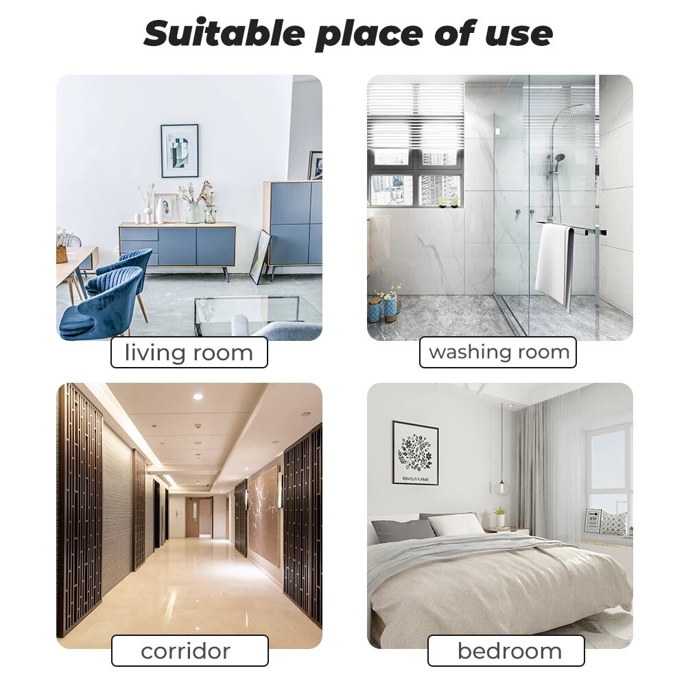 Smart Wall Light Infrared Sensor Switch No-contant Glass Screen Panel On Off US/EU 110V 220V 10A Electrical Power