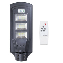 40W 80W 120W Sensor LED Solar Light  2835 Wall Street Lamp Garden Outdoor Lighting + Remote Control