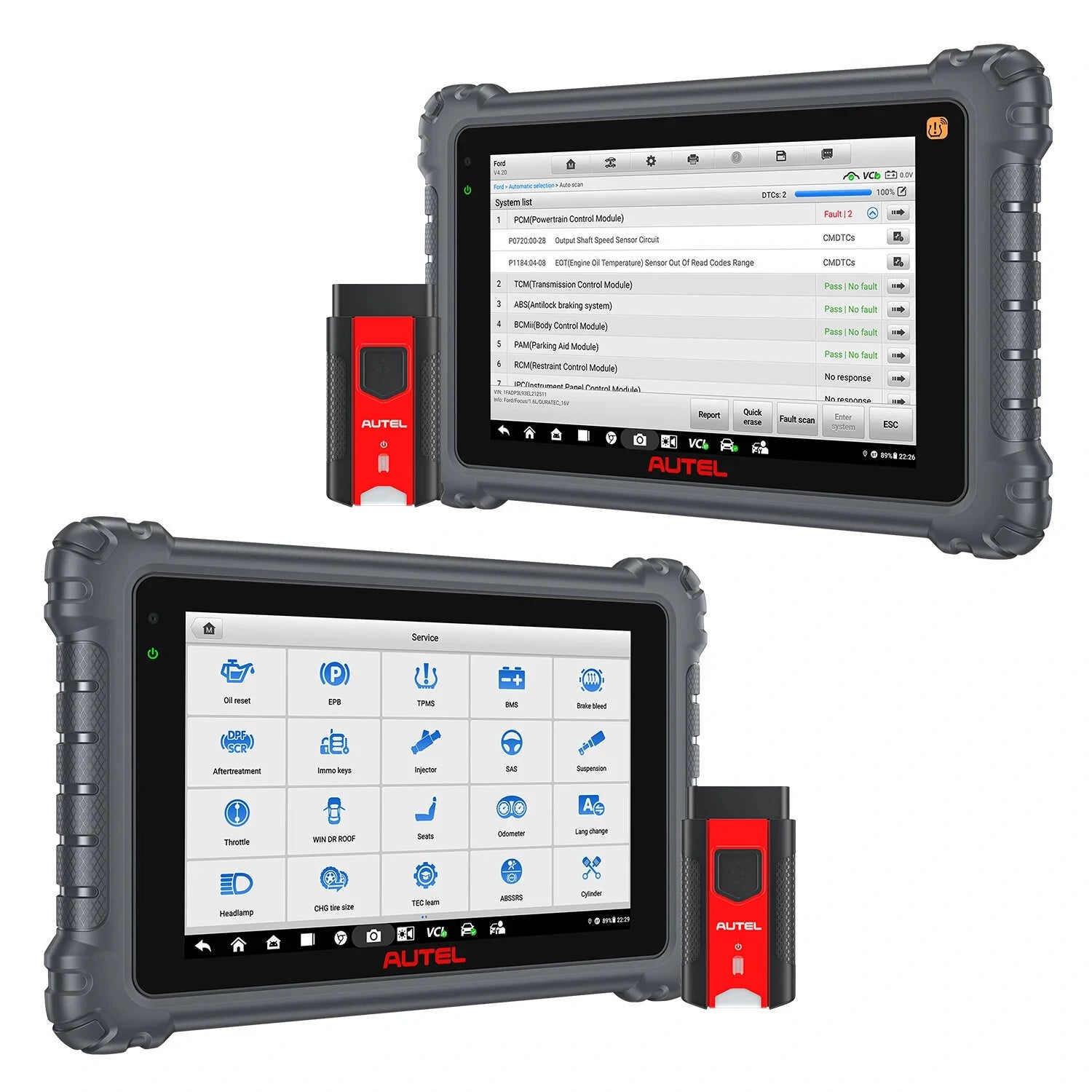 Car Diagnostic Tools OBD2 Automotive Scanner Advanced ECU Coding Tool