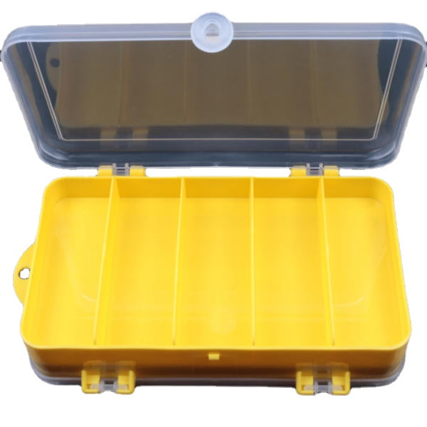 17.5x9.5x4cm Fishing Tackle Box Fish Lure Box Fishing Hook Storage Case For Outdoor Fishing Hunting
