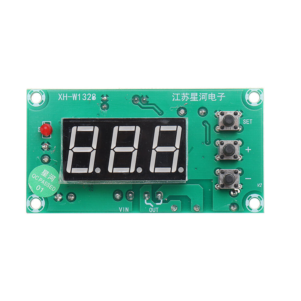 5V12V Digital Thermostat Temperature Control Switch Mini Embedded Panel Temperature Controller