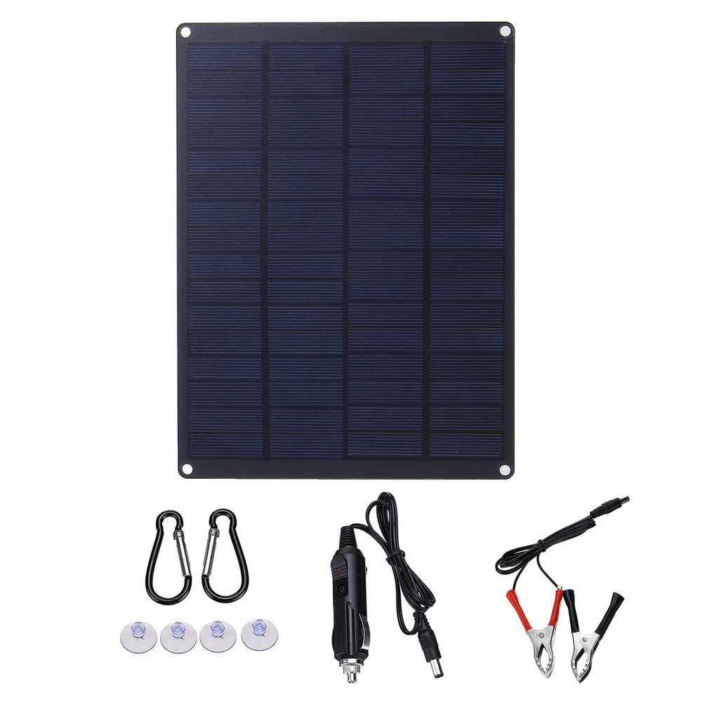 5W 12V/5V 210*165*2.5MM Solar Panel Battery Charger