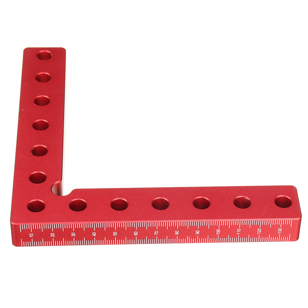 Two Side Metric Scale Woodworking Precision Clamping Square L-Shaped Auxiliary Fixture Splicing Board