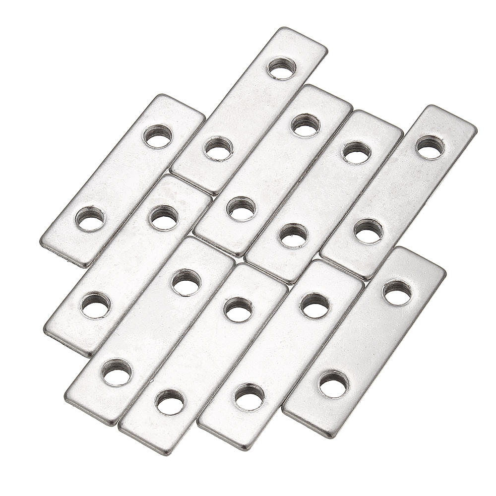 10pcs M5 Zinc Plated Double Tee Nuts for 2020 V-slot Aluminum Profiles Extrusions CNC Parts