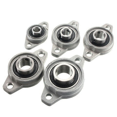 8/10/12/15/17mm Bore Diameter Zinc Alloy Pillow Block Flange Linear Bearing KFL Series CNC