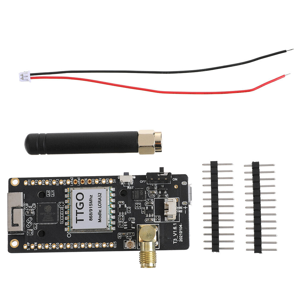 868Mhz ESP32 LoRa OLED 0.96 Inch SD Card Bluetooth WIFI Wireless Module ESP-32 SMA IP5306