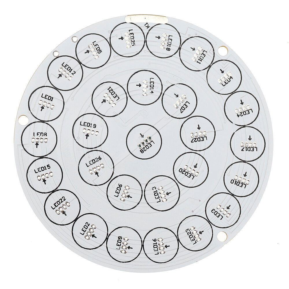 Touch Control Full Color LED Lighthouse Kit MCU Control Animation Mode Round Ring DIY Electronic Production