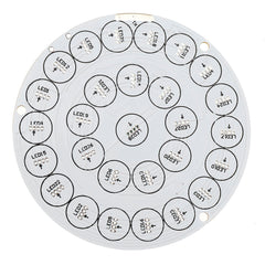 Touch Control Full Color LED Lighthouse Kit MCU Control Animation Mode Round Ring DIY Electronic Production