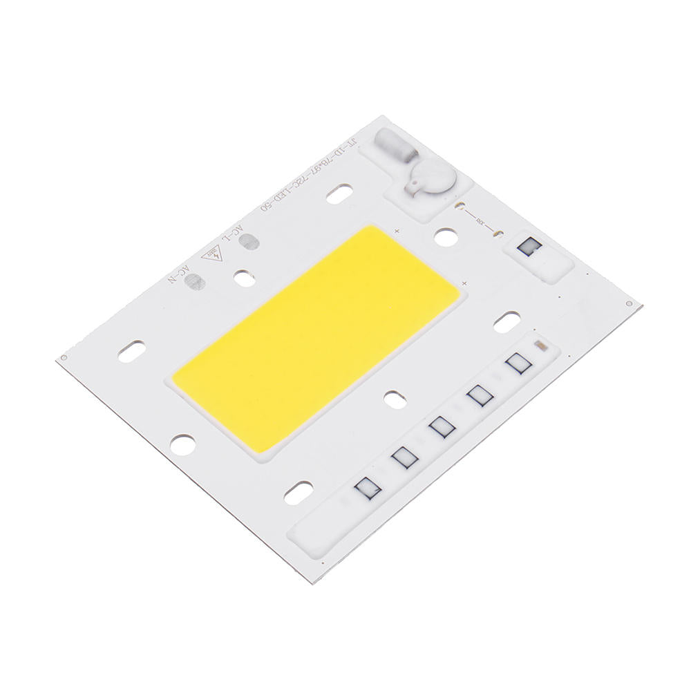 High Power 50W LED COB Light Chip with Waterproof Lens for DIY Flood Spotlight AC180-240V