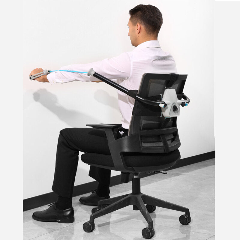 Multifunctional Seat Tension Belt Training Pull Rope Home Office Fitness Stretching Training Pull Rope Chest Muscle Training