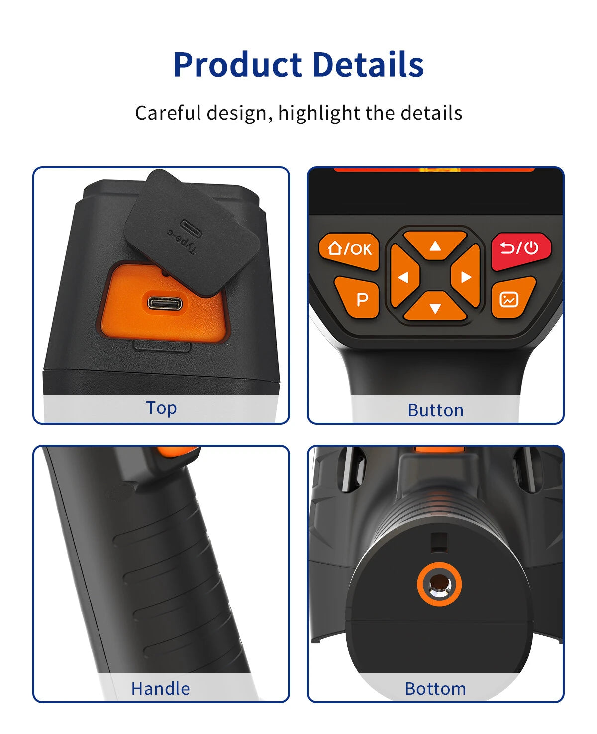 GreenZech Industrial 512 Pro | 512x384 Super IR Thermal Imaging Camera | Professional Handheld Infrared Imager