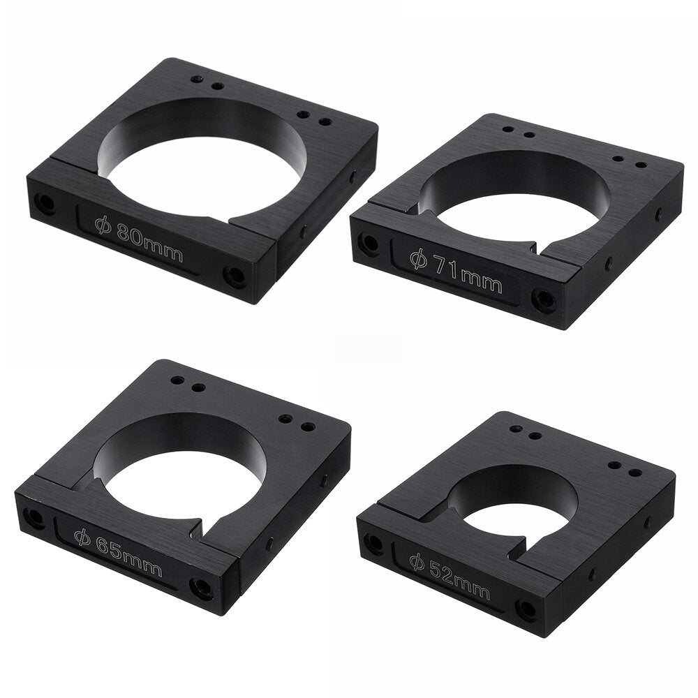 52/65/71/80mm Diameter Router Spindle Mount for CNC Router Machine Aluminum Extrusions Accessories