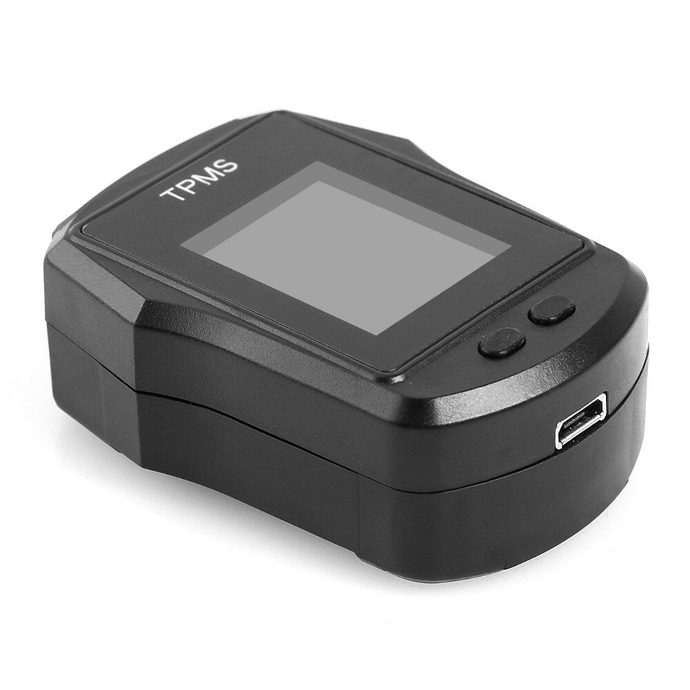 Waterproof Motorcycle TPMS USB Solar Motorbike Electric Bike Tire Tyre Pressure Monitoring Alarm Systems with External Sensors