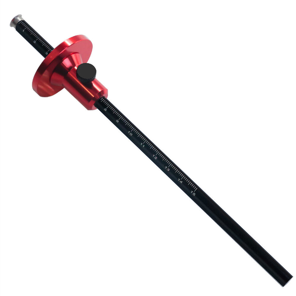 Precision Wheel Marking Gauge with Dual Scale for Mortise Measuring & Parallel Line Drawing - Durable & Accurate Tool