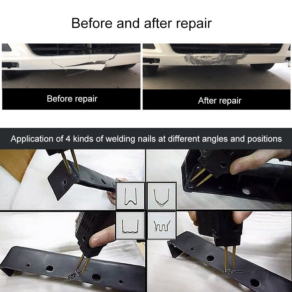 Hot Stapler Repair Tool for Hot Stapler Car Bumper Fender Fairing Welder Plastic Repair Kit Portable Plastic Tools Set