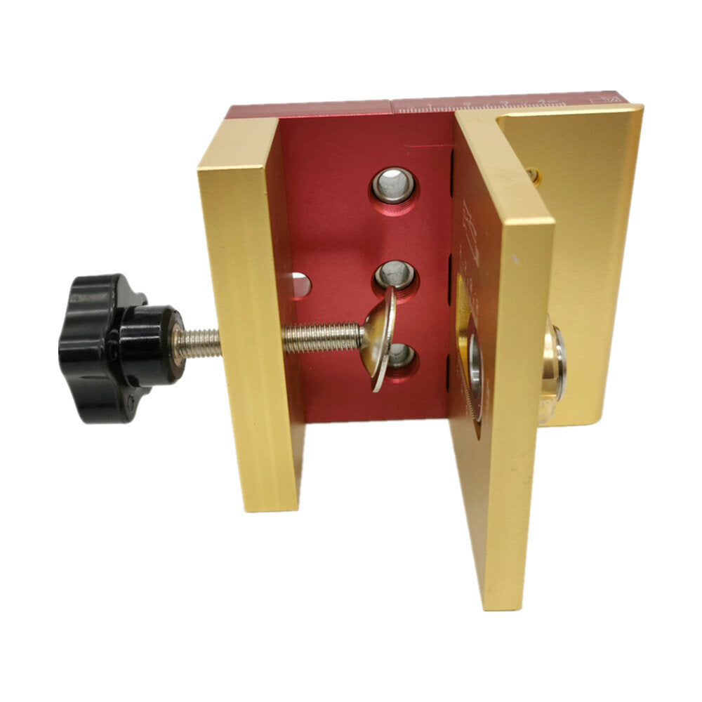 3 In 1 Woodworking Dowelling Jig Adjustable Pocket Hole Jig Kit Wood Drilling Guide Tenon Puncher Locator