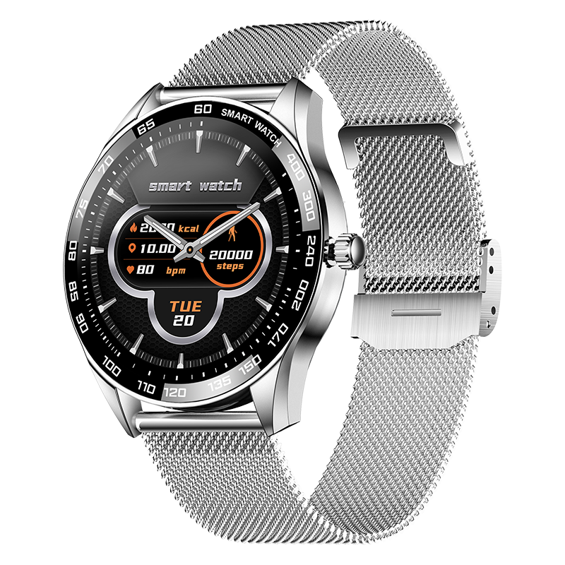 1.32 inch Touch Screen Heart Rate Blood Pressure Oxygen Monitor Customize Watch Face IP67 Waterproof BT5.0 Smart Watch