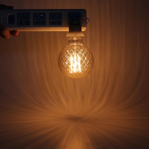 40W Warm White Pineapple Fire Balloon Retro Vintage Global Incandescent Light Bulb AC220V