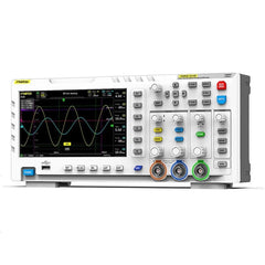7 Inch TFT LCD Display Screen 2 In 1 Dual Channel Input Storage Oscilloscope Digital Signal Generator