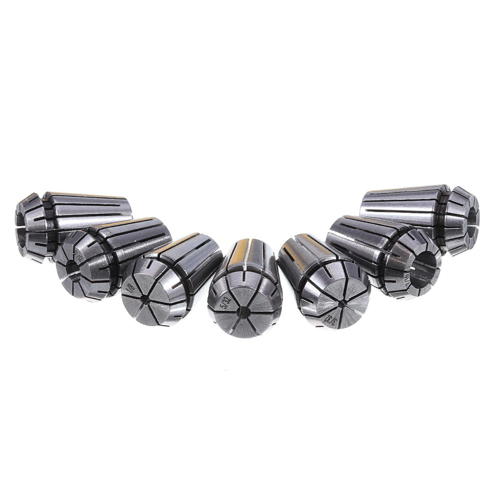 14pcs ER20 Spring Collet Set 1/8-1/2 Inch Chuck Collet for CNC Milling Lathe Tool