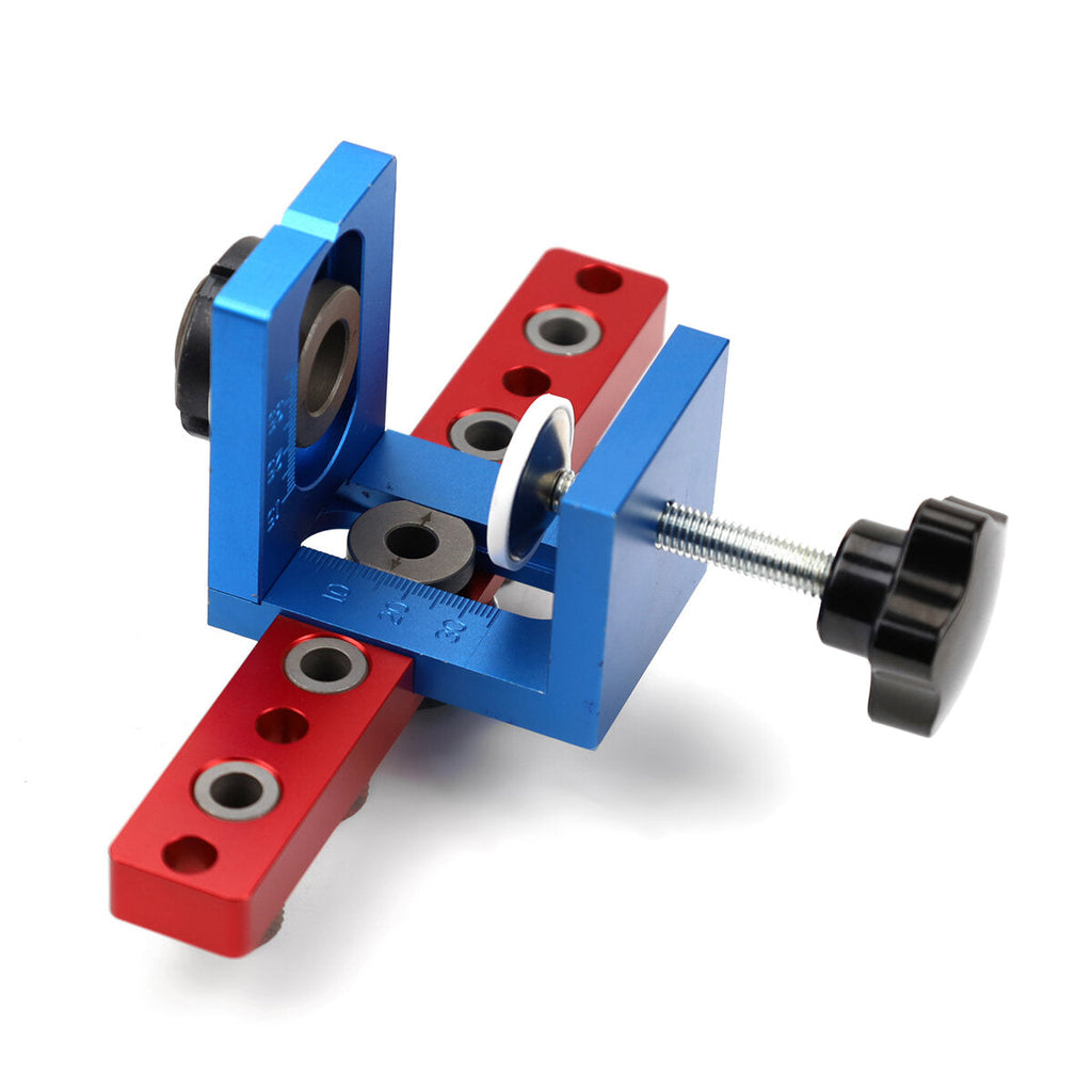 3-in-1 Hole Puncher for Woodworking, Adjustable Clamping, Fast Positioning, Precise Scaling, Versatile DIY Tool